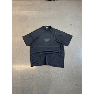 Electric Blue Dragon Graphic T Shirt Mens XL Hanes Beefy T Vintage Y2K